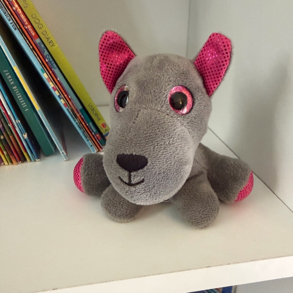 Surprizamals Mama & Baby Dog
Puppy Gray Plush Surprise stuffed animal Baby Jenny